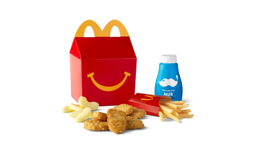 McDonald's 6 Piece Chicken McNuggets Happy Meal