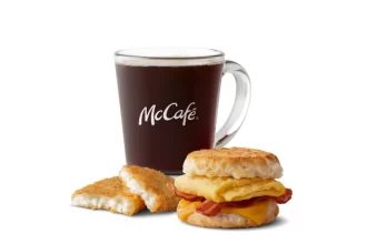 McDonald's Bacon, Egg & Cheese Biscuit Meal