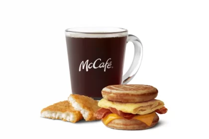 McDonald's Bacon, Egg & Cheese McGriddles Meal
