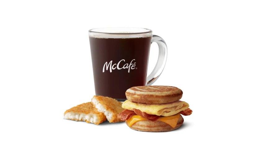 McDonald's Bacon, Egg & Cheese McGriddles Meal