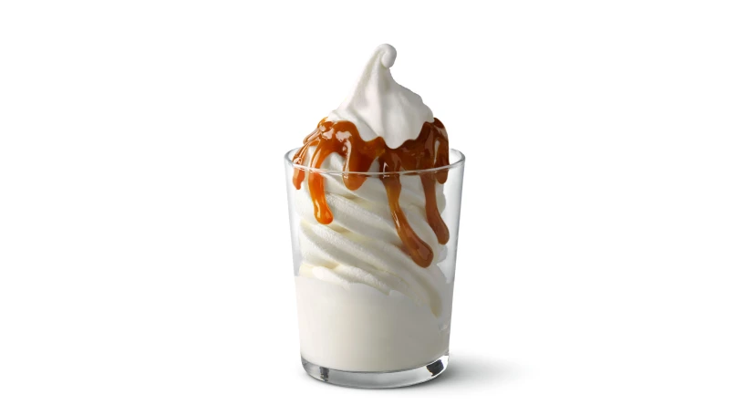 McDonald's Hot Caramel Sundae