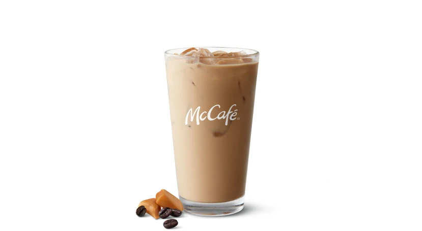 McDonald's McCafé Iced Caramel Latte