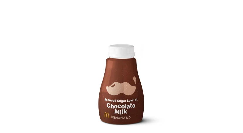 McDonald's Reduced Sugar Low Fat Chocolate Milk Juga