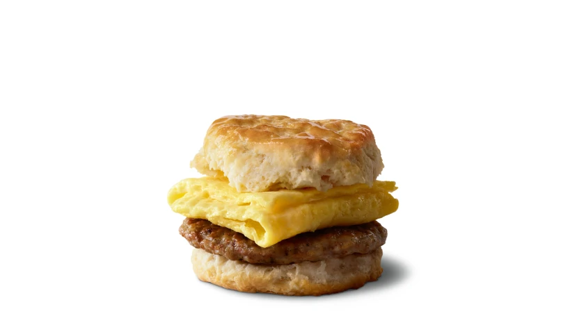 McDonald's Sausage Biscuit with Egg