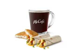 McDonald's Sausage Burrito Meal