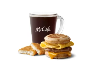 McDonald's Sausage, Egg & Cheese McGriddles Meal
