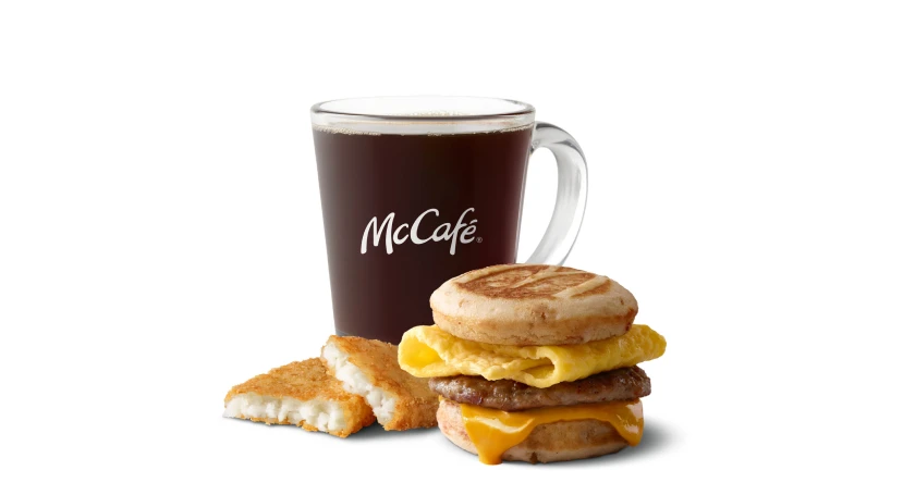 McDonald's Sausage, Egg & Cheese McGriddles Meal