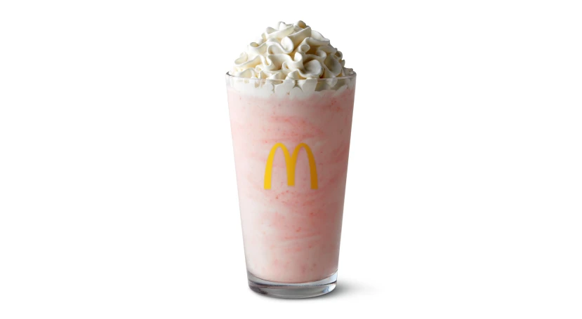 McDonald's Strawberry Shake