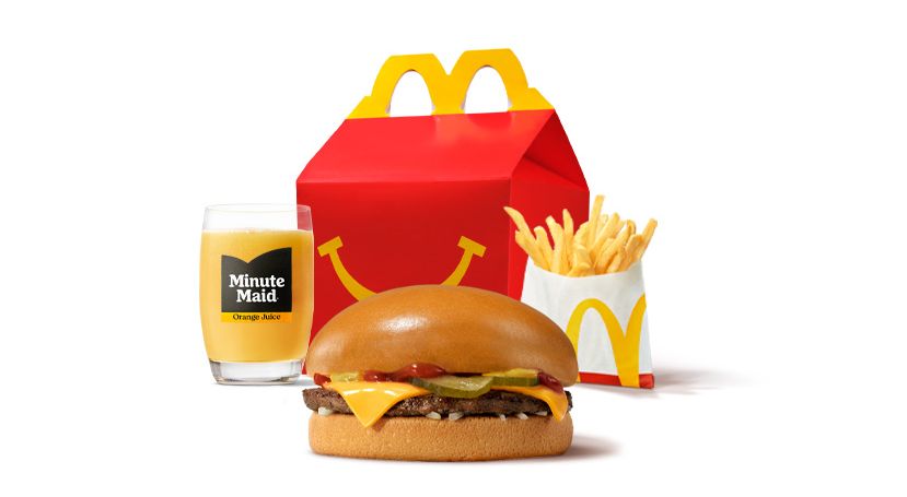 McDonald’s Happy Meal Cheeseburger and Fries