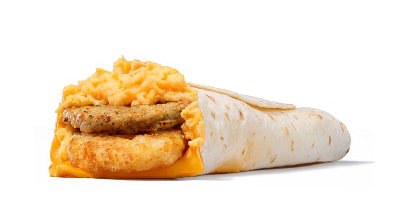 McDonald's Egg N' Sausage wrap