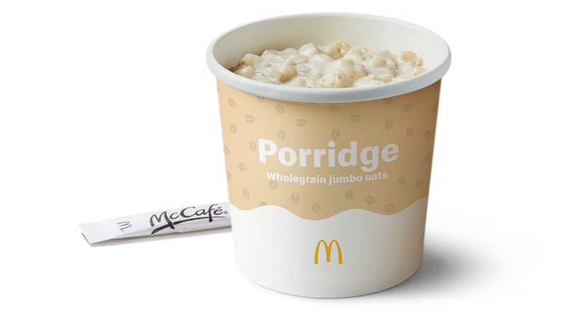 McDonald's Porridge with Sugar