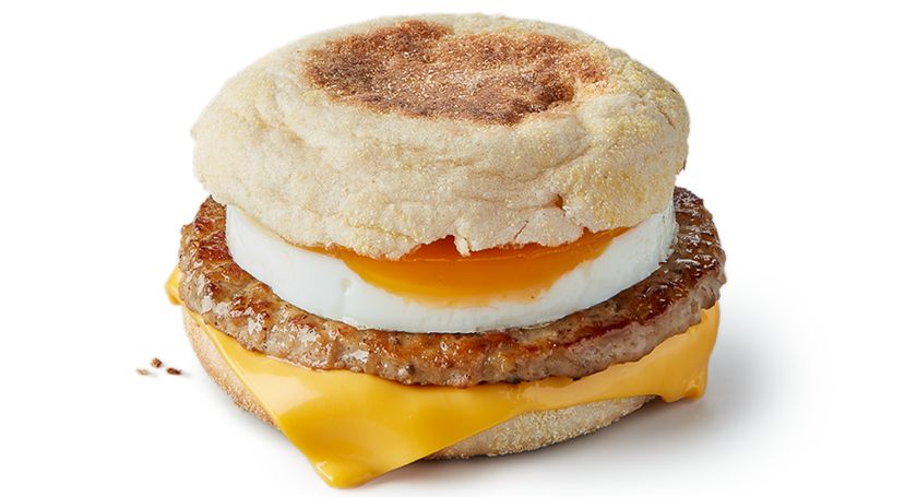 McDonald’s Sausage & Egg McMuffin