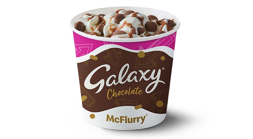 McDonald’s Galaxy Chocolate McFlurry